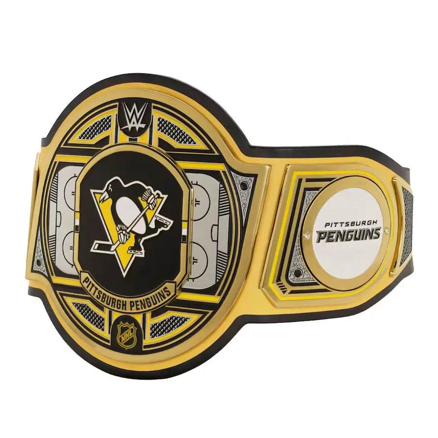 WWE Pittsburgh Penguins NHL Legacy Championship Title Belt - WWF Belt