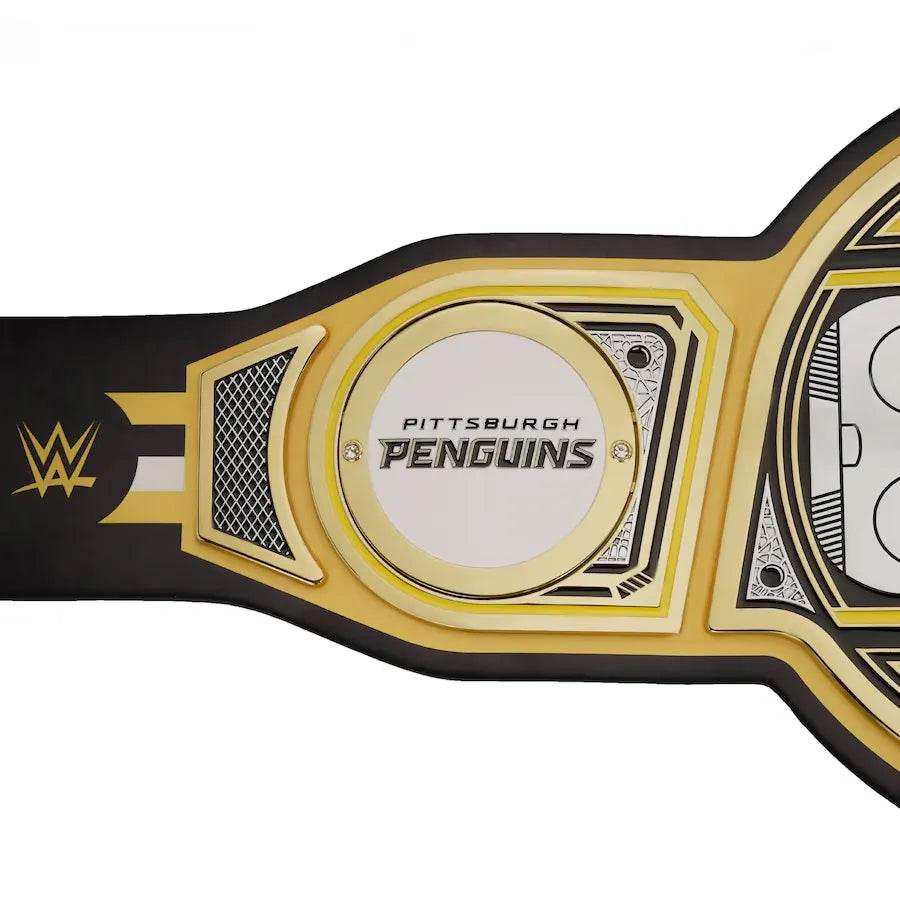 WWE Pittsburgh Penguins NHL Legacy Championship Title Belt - WWF Belt
