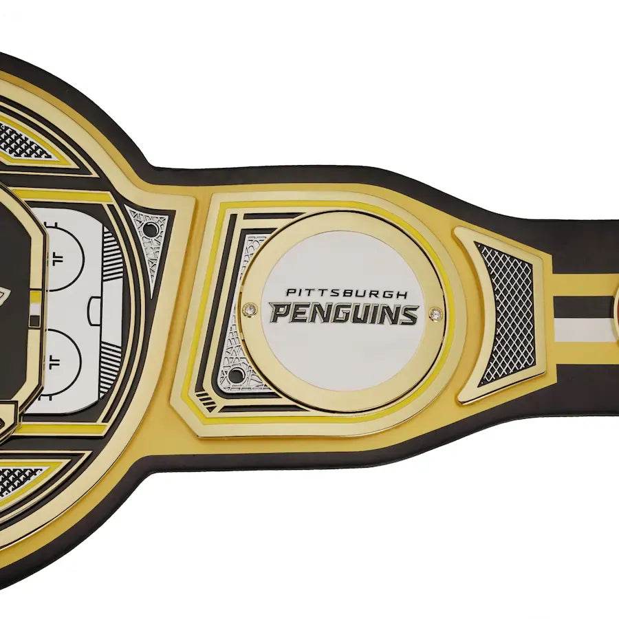 WWE Pittsburgh Penguins NHL Legacy Championship Title Belt - WWF Belt