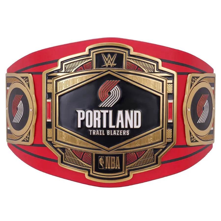 WWE Portland Trail Blazers NBA Legacy Championship Title Belt - WWF Belt