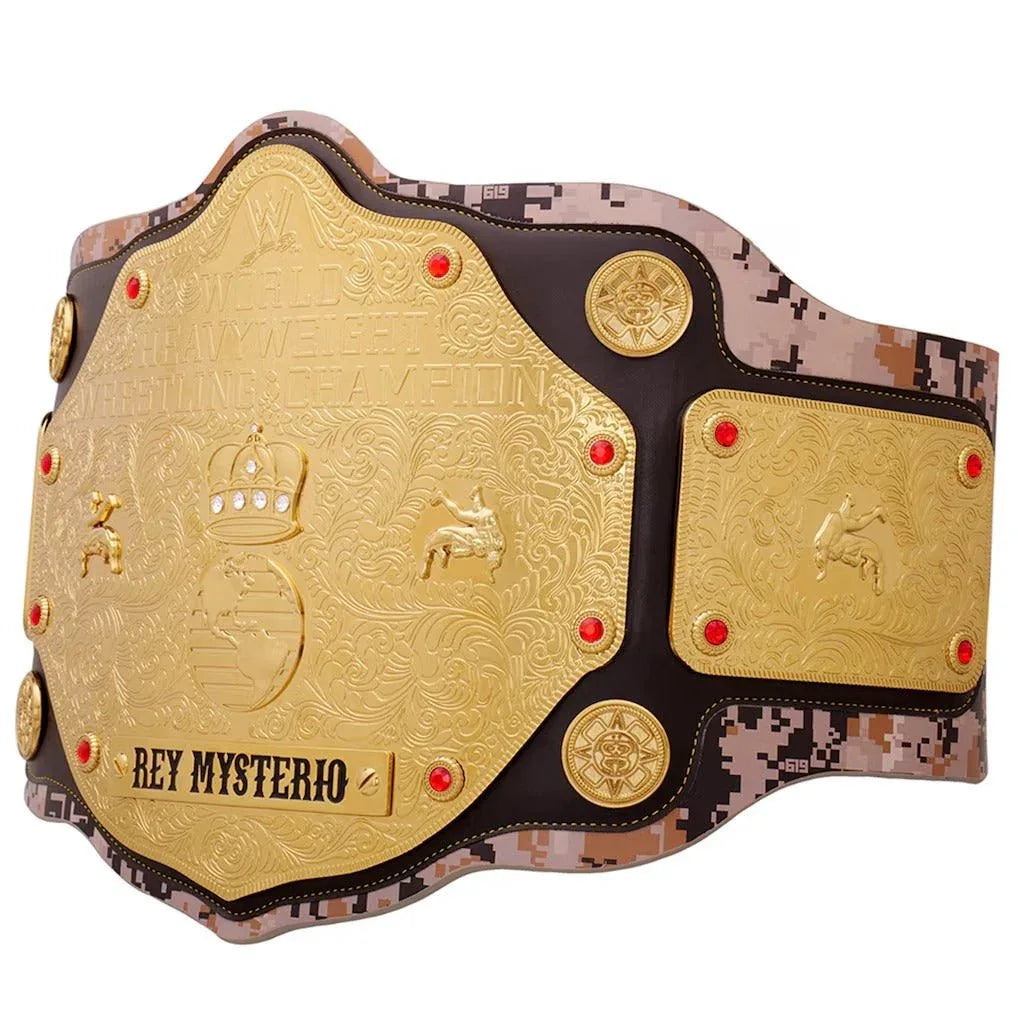 WWE Rey Mysterio 619 San Diego Signature Series Title Belt - WWF Belt