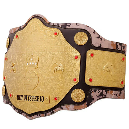 WWE Rey Mysterio 619 San Diego Signature Series Title Belt - WWF Belt