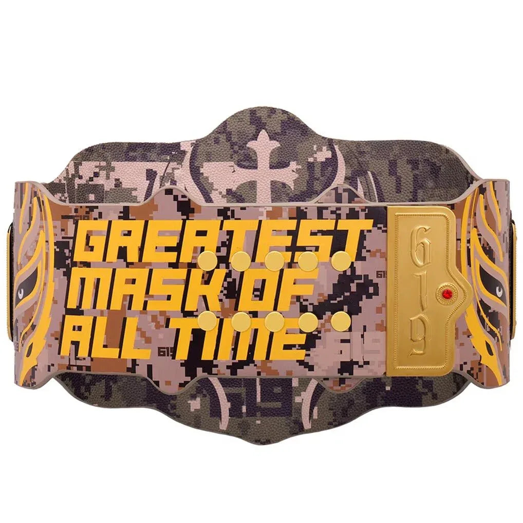 WWE Rey Mysterio 619 San Diego Signature Series Title Belt - WWF Belt