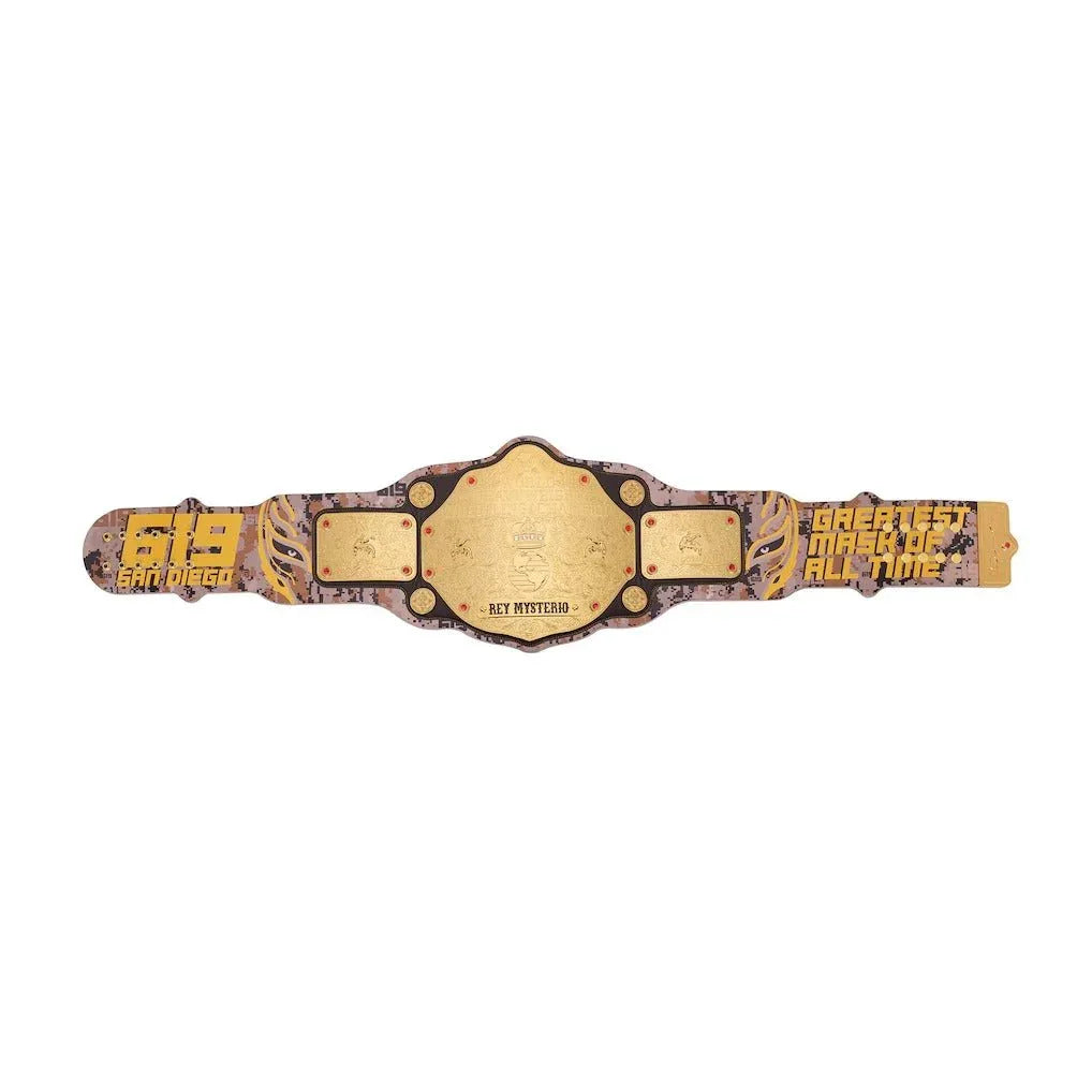 WWE Rey Mysterio 619 San Diego Signature Series Title Belt - WWF Belt