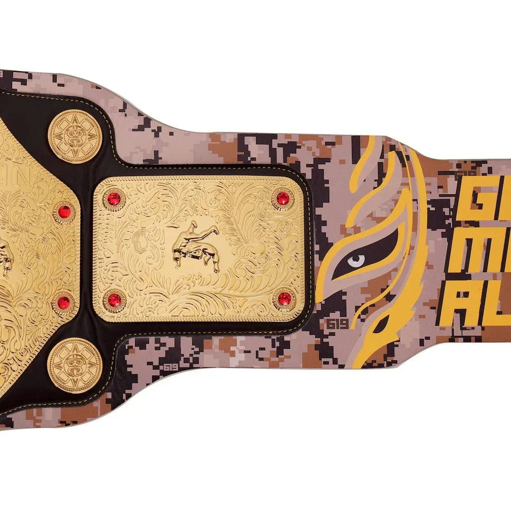 WWE Rey Mysterio 619 San Diego Signature Series Title Belt - WWF Belt