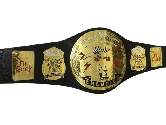 WWE Rock Brahma Bull Wrestling Championship Belt - WWF Belt