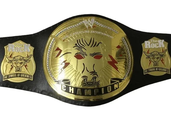 WWE Rock Brahma Bull Wrestling Championship Belt - WWF Belt