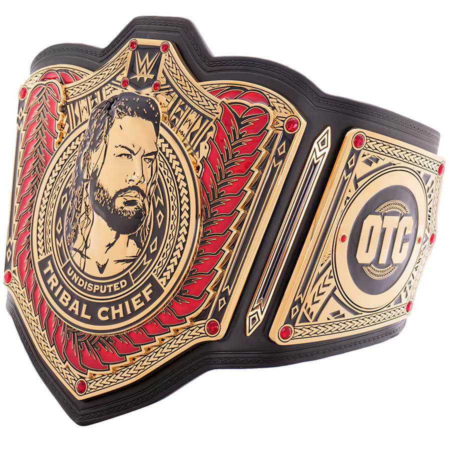 WWE Roman Reigns Tribal Chief Championship Replica Title Belt Championship Belt WWF Belt