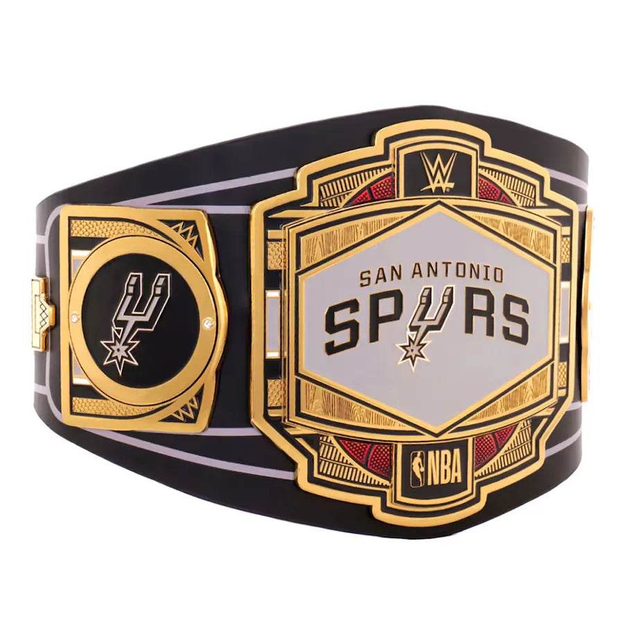 WWE San Antonio Spurs NBA Legacy Championship Title Belt - WWF Belt