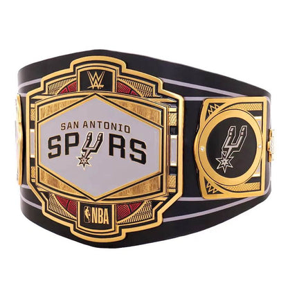 WWE San Antonio Spurs NBA Legacy Championship Title Belt - WWF Belt