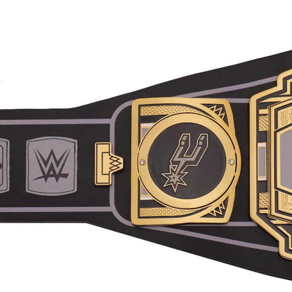 WWE San Antonio Spurs NBA Legacy Championship Title Belt - WWF Belt