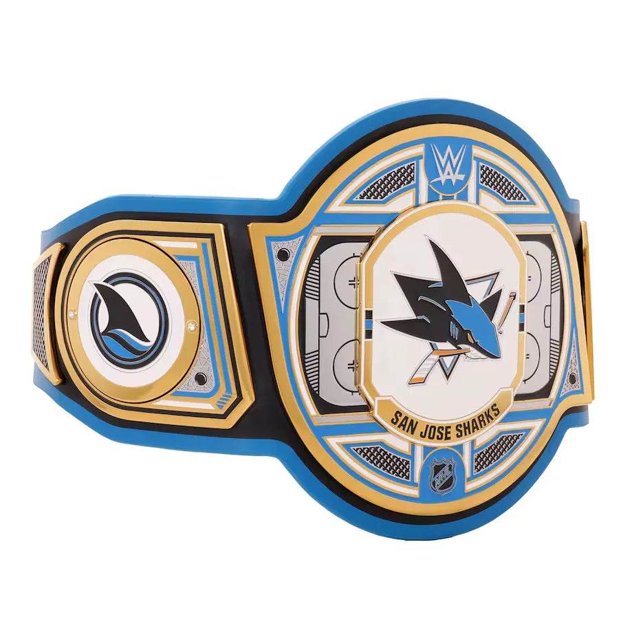 WWE San Jose Sharks NHL Legacy Championship Title Belt - WWF Belt