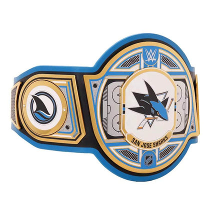 WWE San Jose Sharks NHL Legacy Championship Title Belt - WWF Belt