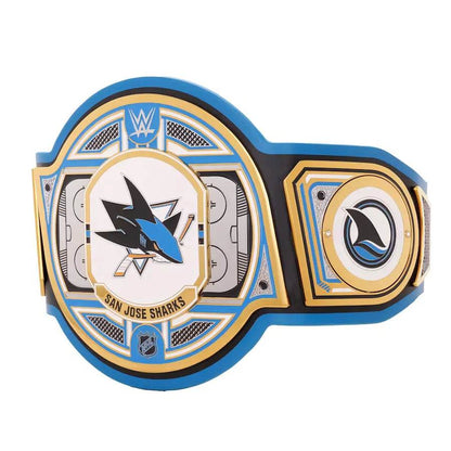 WWE San Jose Sharks NHL Legacy Championship Title Belt - WWF Belt