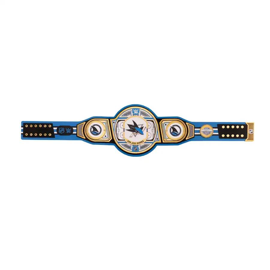 WWE San Jose Sharks NHL Legacy Championship Title Belt - WWF Belt