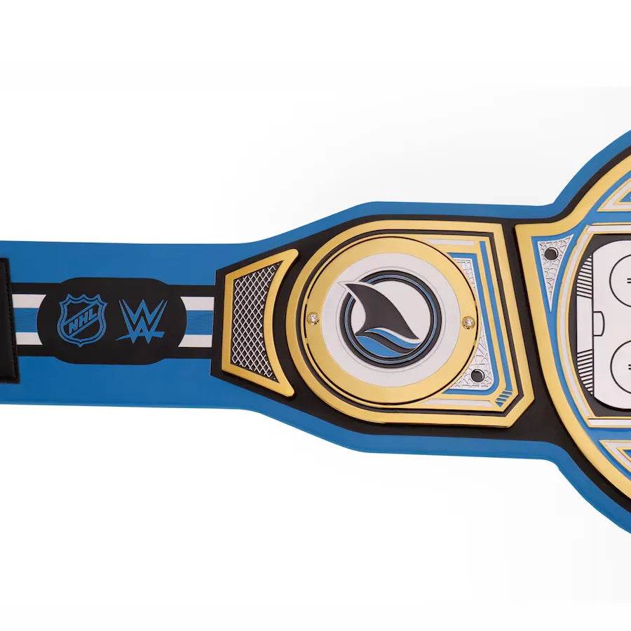 WWE San Jose Sharks NHL Legacy Championship Title Belt - WWF Belt