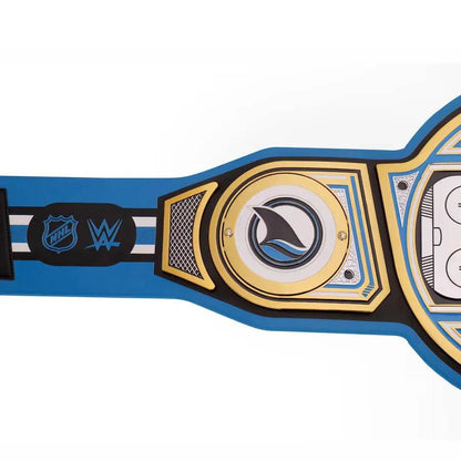 WWE San Jose Sharks NHL Legacy Championship Title Belt - WWF Belt