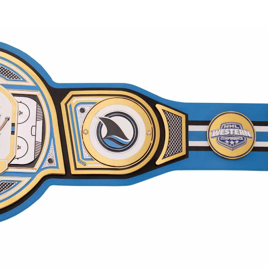 WWE San Jose Sharks NHL Legacy Championship Title Belt - WWF Belt