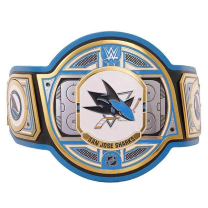 WWE San Jose Sharks NHL Legacy Championship Title Belt