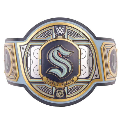 WWE Seattle Kraken NHL Legacy Championship Title Belt - WWF Belt