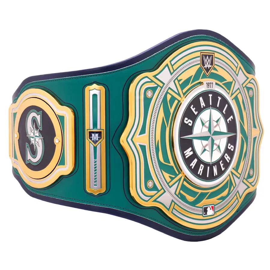 WWE Seattle Mariners MLB Legacy Championship Title Belt - WWF Belt