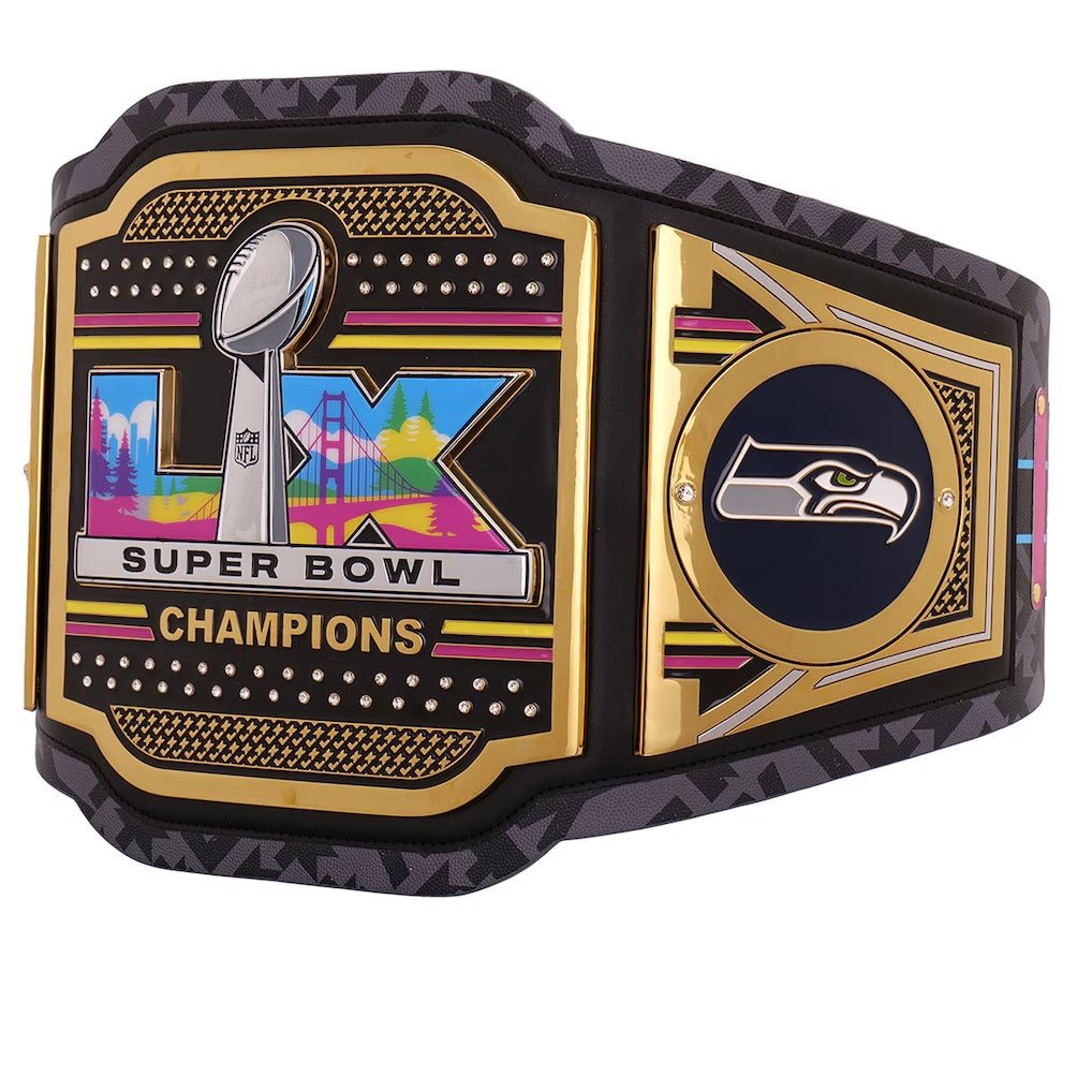 WWE Seattle Seahawks Super Bowl LX Champions Legacy Title BeltChampionship BeltWWF Belt