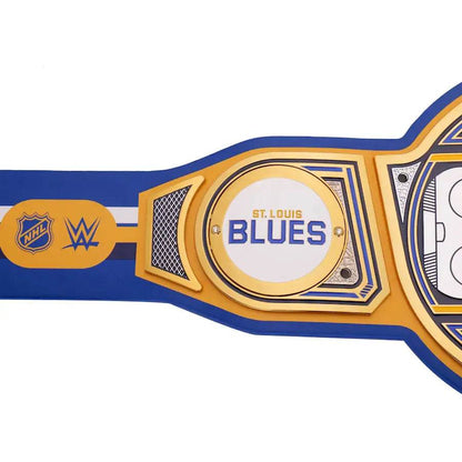 WWE St. Louis Blues NHL Legacy Championship Title Belt - WWF Belt