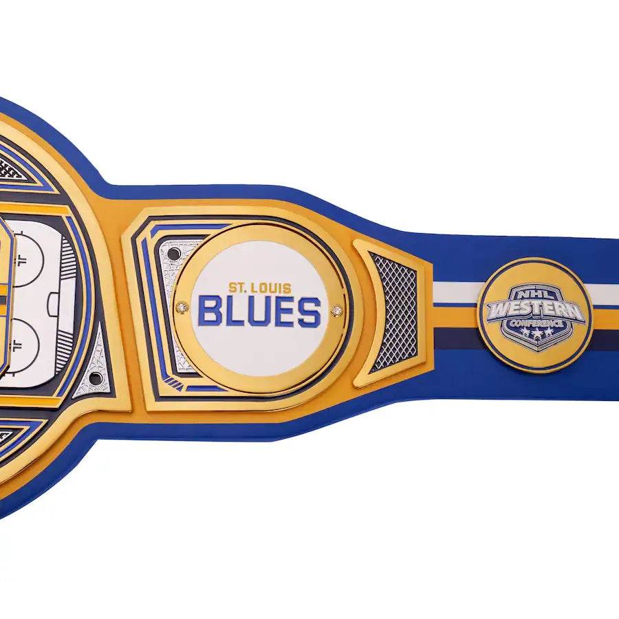 WWE St. Louis Blues NHL Legacy Championship Title Belt - WWF Belt