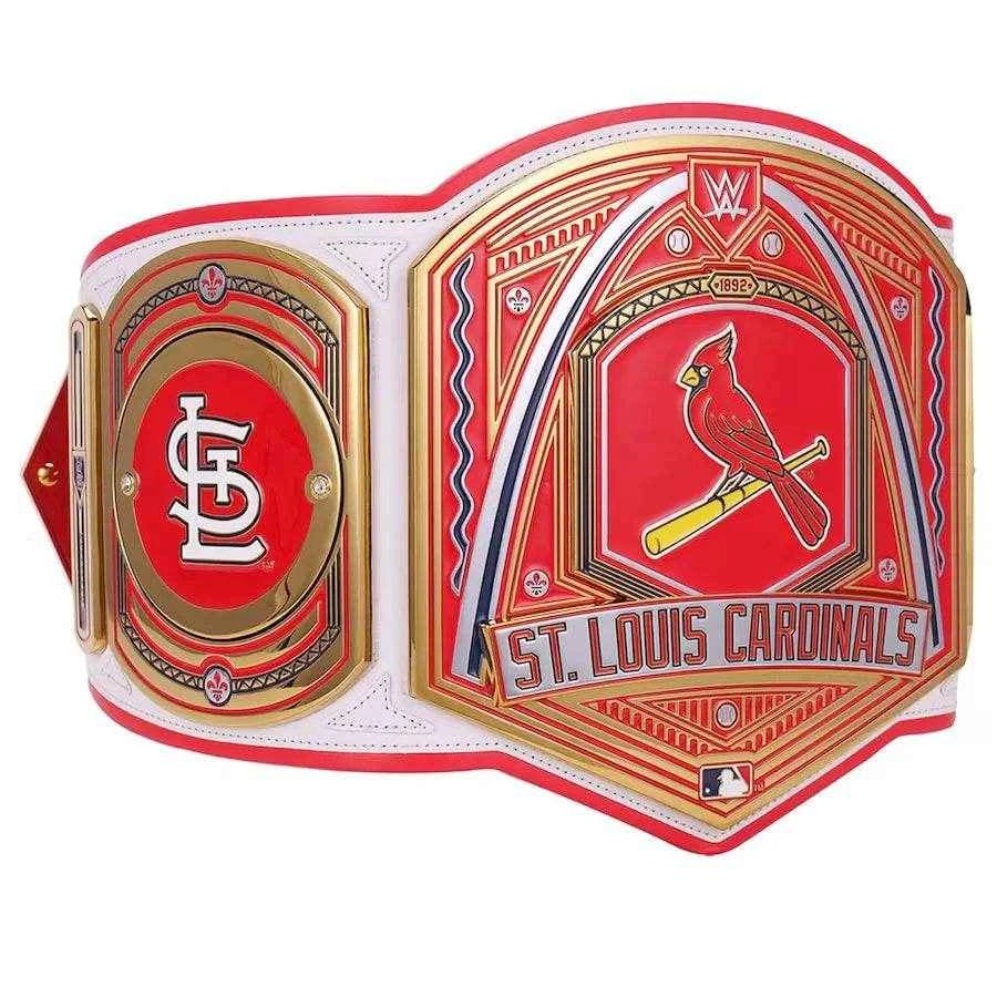 WWE St. Louis Cardinals MLB Legacy Championship Title Belt