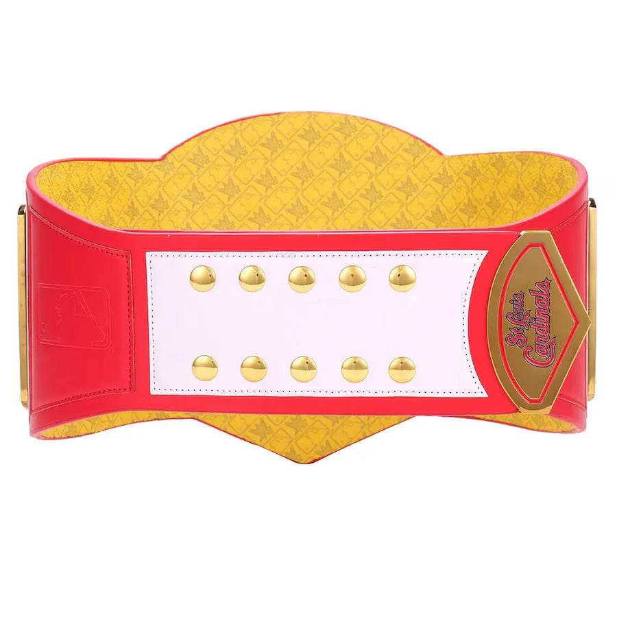 WWE St. Louis Cardinals MLB Legacy Championship Title Belt - WWF Belt