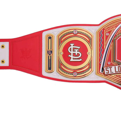 WWE St. Louis Cardinals MLB Legacy Championship Title Belt - WWF Belt