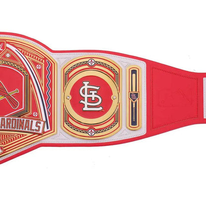 WWE St. Louis Cardinals MLB Legacy Championship Title Belt - WWF Belt