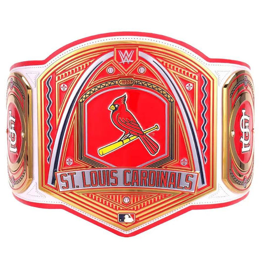 WWE St. Louis Cardinals MLB Legacy Championship Title Belt - WWF Belt