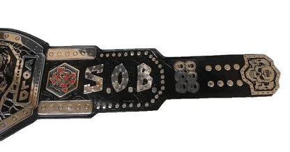 WWE Steve Austin Stone Cold Smoking Skull Championship Belt - WWF Belt