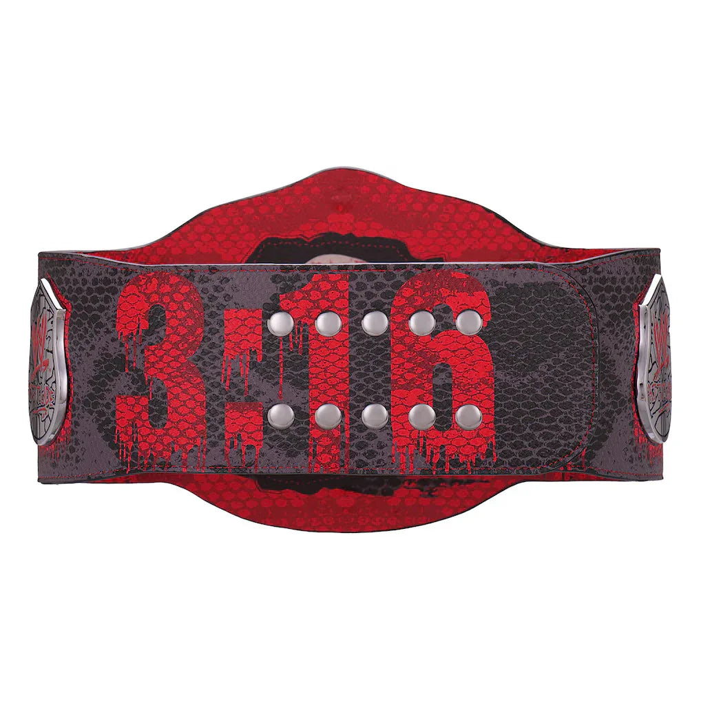 WWE Stone Cold Steve Austin Blood From A Stone Signature Series Title Belt - WWF Belt