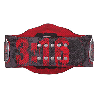 WWE Stone Cold Steve Austin Blood From A Stone Signature Series Title Belt - WWF Belt