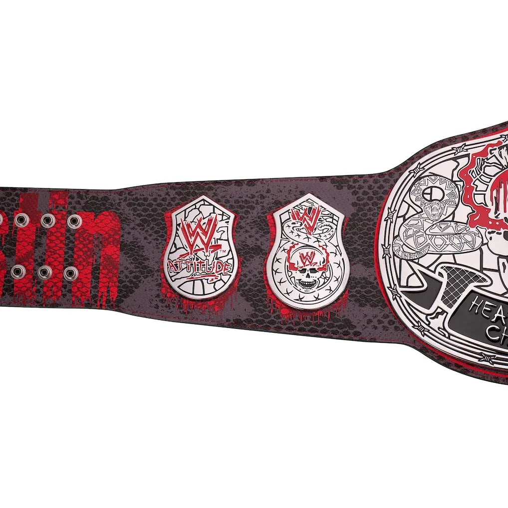 WWE Stone Cold Steve Austin Blood From A Stone Signature Series Title Belt - WWF Belt