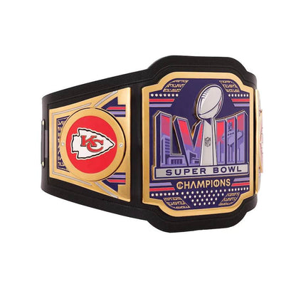 WWE Super Bowl LVIII Kansas City Chiefs Champions Legacy Belt - WWF Belt