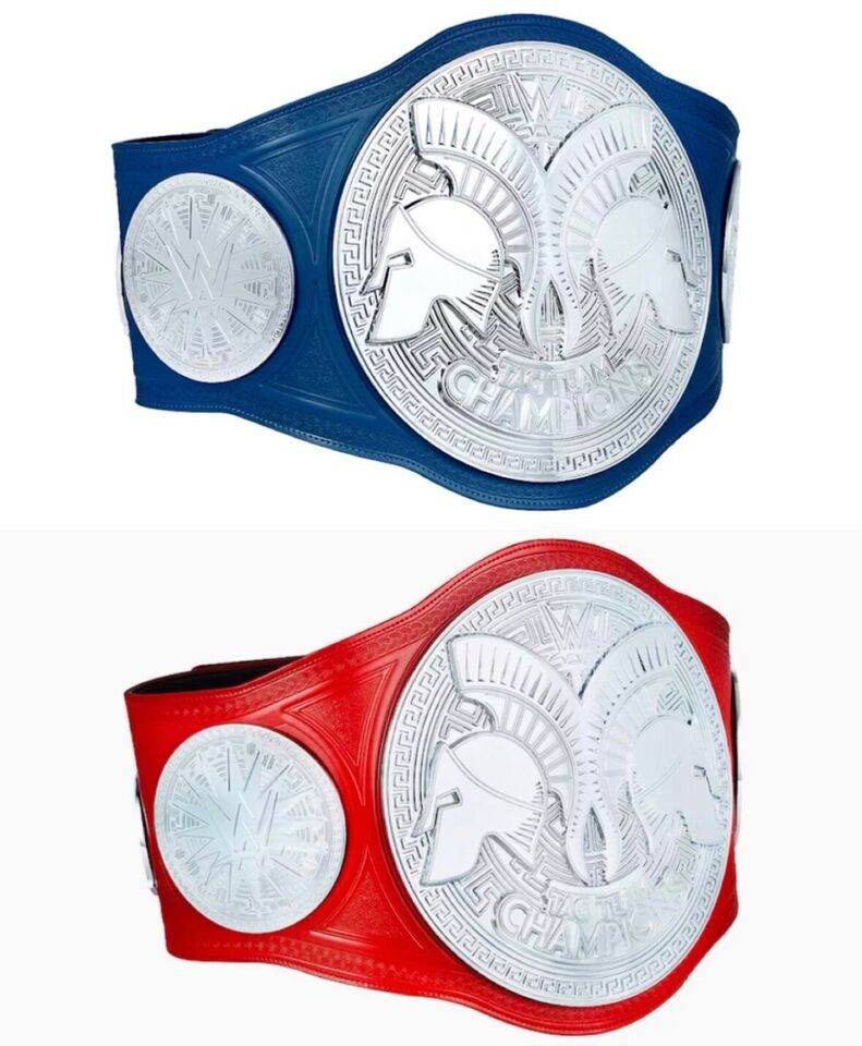 WWE Tag Team Championship Belts Set - WWF Belt