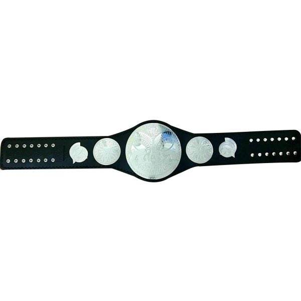 WWE Tag Team Wrestling Championship Black Title Belt - WWF Belt