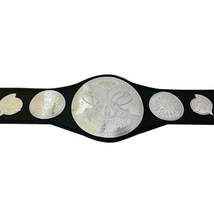 WWE Tag Team Wrestling Championship Black Title Belt - WWF Belt