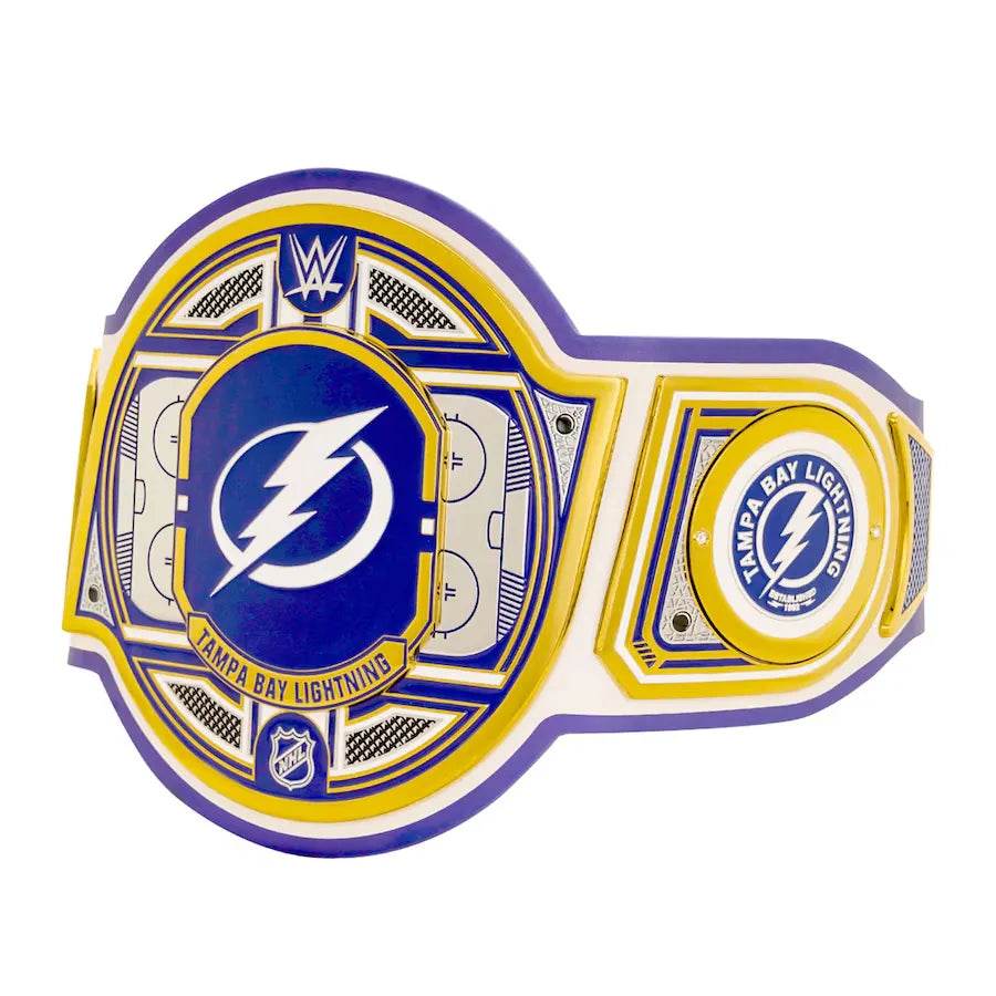 WWE Tampa Bay Lightning NHL Legacy Championship Title Belt - WWF Belt