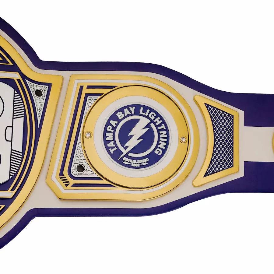 WWE Tampa Bay Lightning NHL Legacy Championship Title Belt - WWF Belt