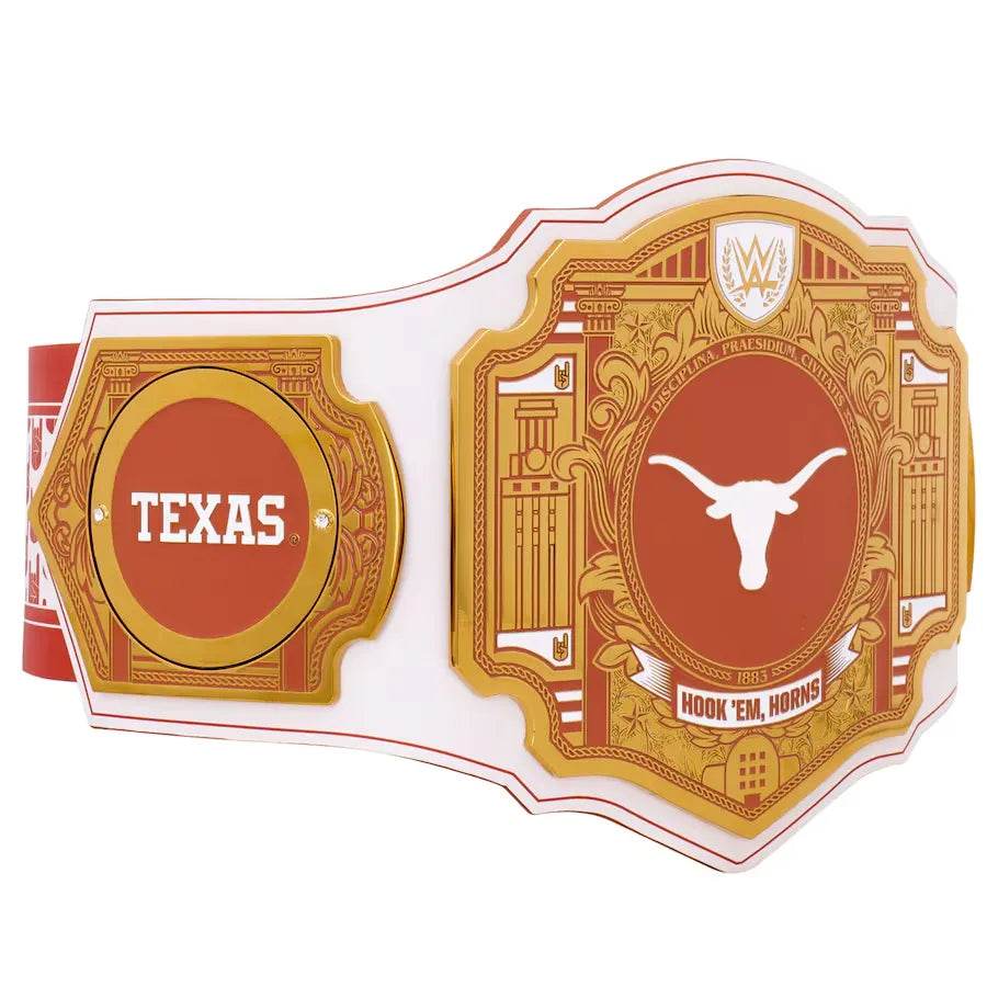 WWE Texas Longhorns College Legacy Championship Title Belt - WWF Belt