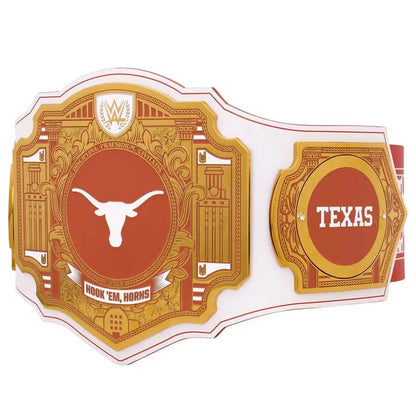 WWE Texas Longhorns College Legacy Championship Title Belt - WWF Belt