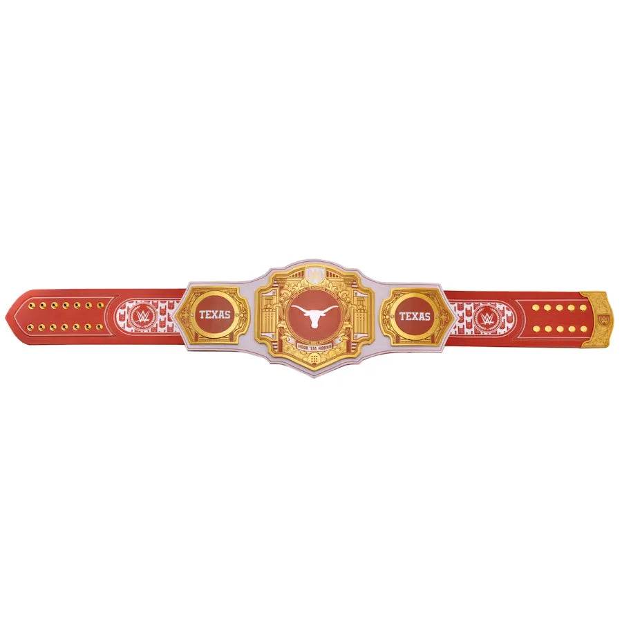 WWE Texas Longhorns College Legacy Championship Title Belt - WWF Belt