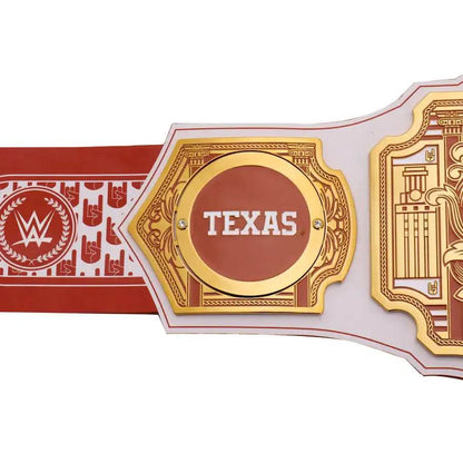 WWE Texas Longhorns College Legacy Championship Title Belt - WWF Belt