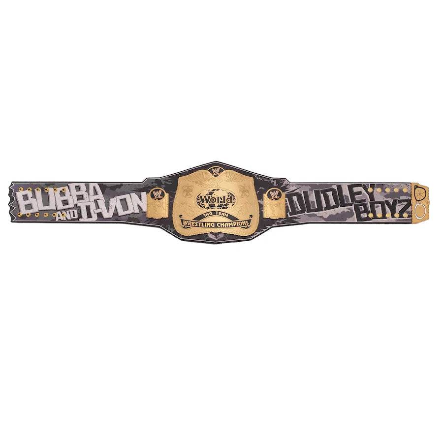 WWE The Dudley Boyz Signature Series Tag Team Championship Belt - WWF Belt