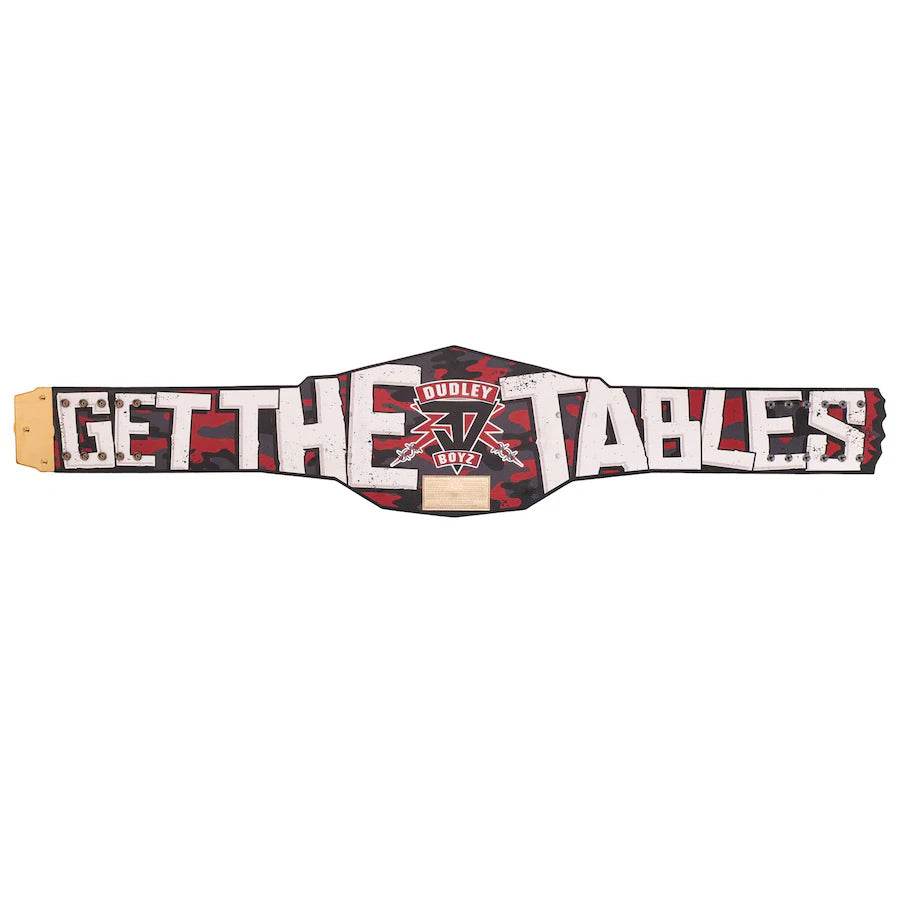 WWE The Dudley Boyz Signature Series Tag Team Championship Belt - WWF Belt