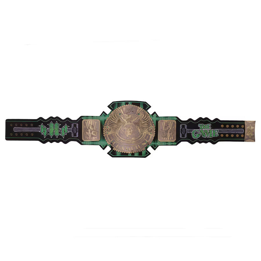 WWE Triple H 30 Years The Game Attitude Era Championship Title Belt.